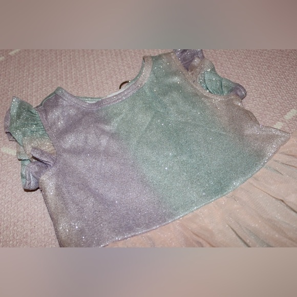 Isobella & Chloe 12 Month Glitter Tulle Baby Girl Dress BRAND NEW w/o tag - Picture 3 of 6
